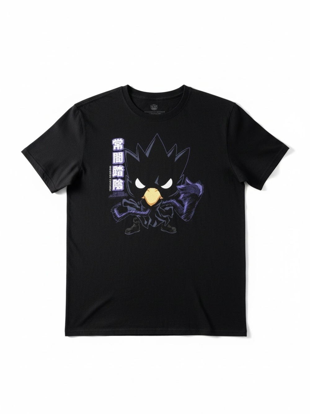 POP Tees My Hero Academia Fumikage Tokoyami T-Shirt in Black - sz L